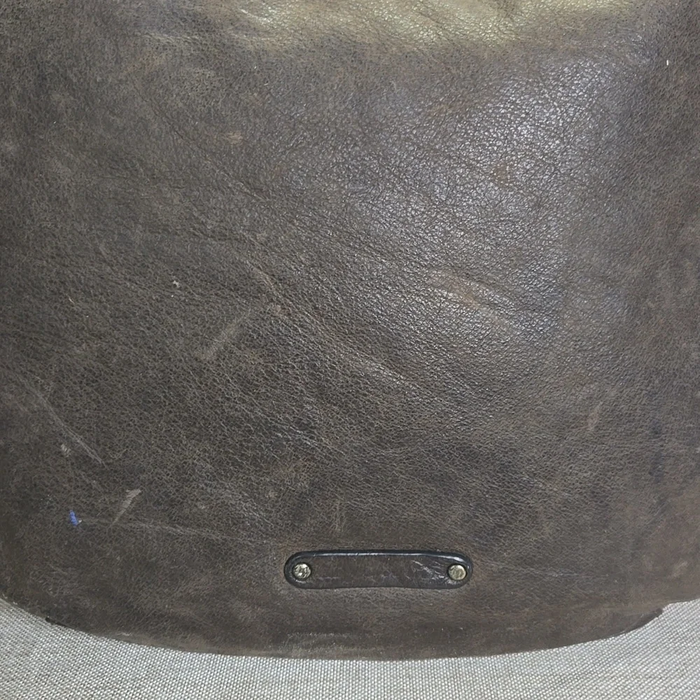Frye and Co. Brown Studded Leather Women's Bag - Picture 5 of 11